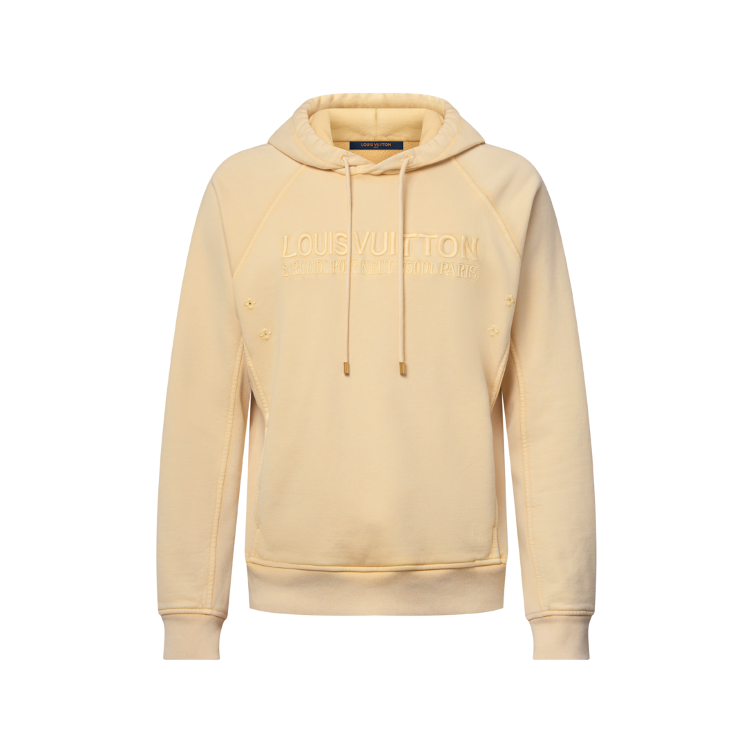 Washed Ribbed Hoodie - Ready-to-Wear | LOUIS VUITTON
